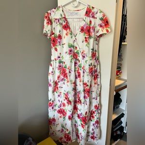 Christy Dawn The Dawn Dress in Watercolor Rose